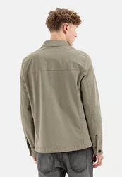 camel active Jacke Regular Fit Dunkelgrün/Khaki/Beige/Grau