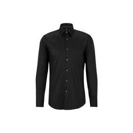 Langarmhemd uni regular fit (1-tlg)