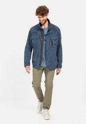 camel active Blouson mit Stehkragen Blau/Hellblau/Grau/Dunkelblau