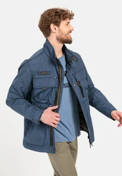 camel active Blouson mit Stehkragen Blau/Hellblau/Grau/Dunkelblau