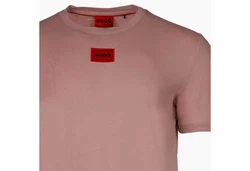 HUGO T-Shirt Diragolino212 10229761 01 Rot/Rosa