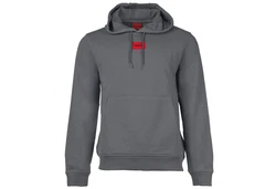 HUGO Sweatshirt DARATSCHI214 grau/rot