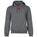 HUGO Sweatshirt DARATSCHI214 grau/rot