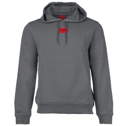 HUGO Sweatshirt DARATSCHI214 grau/rot