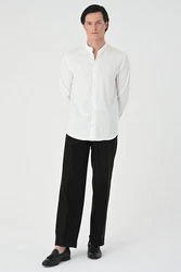 Antioch Blusenshirt Luigi Weiß/Creme