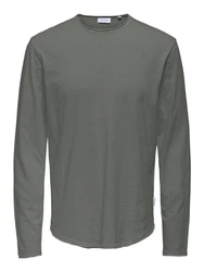 ONLY & SONS Shirt ONSBENNE Dunkelgrün/Khaki/Grün/Dunkelgrau