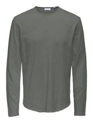 ONLY & SONS Shirt ONSBENNE Dunkelgrün/Khaki/Grün/Dunkelgrau