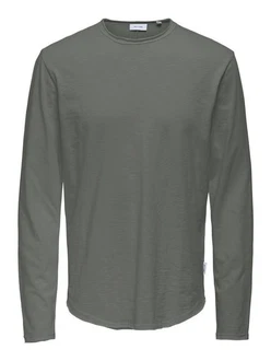 ONLY & SONS Shirt ONSBENNE Dunkelgrün/Khaki/Grün/Dunkelgrau