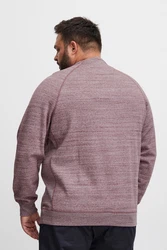Blend Sweatshirt BHALTON Crew Neck Dunkelrot/Lila/Bordeaux