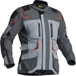 Lindstrands Motorradjacke Myrvik Grau/Hellgrau/Dunkelgrau
