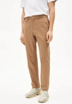 Armedangels Stoffhose ANAAR PREMIUM Chino Hose (Tapered Fit) Mid Waist Beige/Khaki/Braun