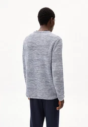 Armedangels Strickpullover TOLAA Herren Pullover Grau/Dunkelblau