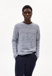 Armedangels Strickpullover TOLAA Herren Pullover Grau/Dunkelblau