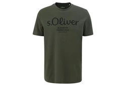 s.Oliver Herren T-Shirt Basic Logoprint 
