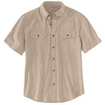 Carhartt Kurzarmhemd Loose Chambray Style beige