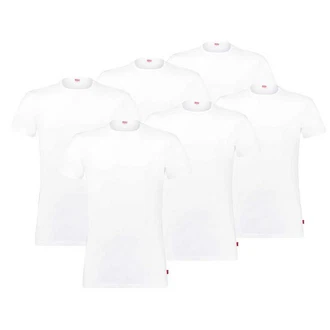 Levi's T-Shirt Herren T-Shirts (Packung) Weiß/Rot