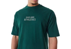 New Era T-Shirt MLB Tartan Oakland Athletics Grün/Dunkelgrün/Türkis