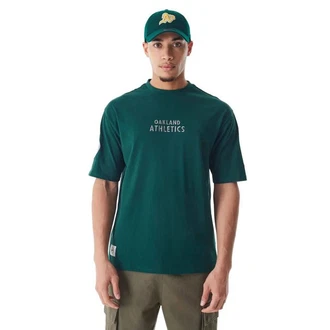 New Era T-Shirt MLB Tartan Oakland Athletics Grün/Dunkelgrün/Türkis