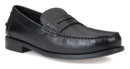Mokassin, Slipper, Loafer, Businessschuh mit Gummizug zum Schlupfen