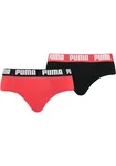 PUMA Slip mit breitem Logobund Lila/Rot/Rosa
