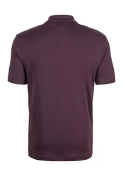 BOSS Poloshirt Pe_Interlock mit Polokragen Lila/Dunkelrot/Bordeaux