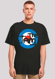 F4NT4STIC T-Shirt The Jam Band Classic Logo Schwarz/Braun/Creme F4NT4STIC T-Shirt The Jam Band Classic Logo Schwarz/Braun/Creme
