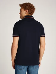 Tommy Hilfiger Poloshirt TIPPED SLIM FIT POLO Dunkelblau