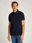 Tommy Hilfiger Poloshirt TIPPED SLIM FIT POLO Dunkelblau