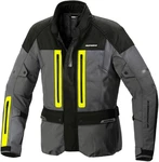 SpiDi Motorradjacke Traveller 3 H2Out Gelb/Grau/Dunkelgrau