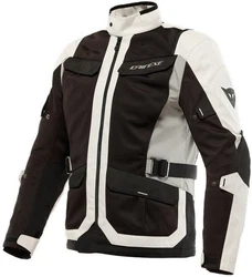 Dainese Motorradjacke Desert Tex Beige/Weiß/Dunkelrot/Braun