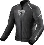 Revit Motorradjacke Sprint H20 Grau/Dunkelgrau/Schwarz/Rot