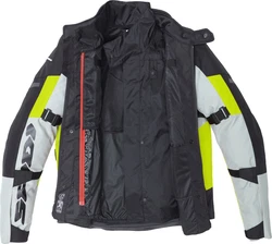 SpiDi Motorradjacke Crossmaster Gelb/Neonfarben/Grün
