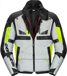 SpiDi Motorradjacke Crossmaster Gelb/Neonfarben/Grün
