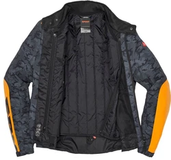 SpiDi Motorradjacke Solar H2Out Orange/Grau/Rot/Dunkelgrün