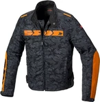 SpiDi Motorradjacke Solar H2Out Orange/Grau/Rot/Dunkelgrün