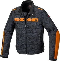 SpiDi Motorradjacke Solar H2Out Orange/Grau/Rot/Dunkelgrün