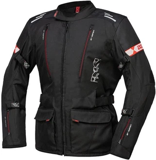 IXS Motorradjacke Lorin-ST Rot/Schwarz/Dunkelrot