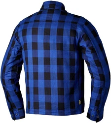 RST Motorradjacke Lumberjack Hemd Blau/Lila