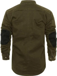 Bores Motorradjacke Driver Hemd Dunkelgrün/Khaki