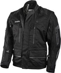 ONEAL Motorradjacke Baja Racing Schwarz/Grau/Weiß/Dunkelgrau
