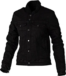 RST Motorradjacke Sherpa Denim Schwarz