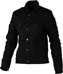 RST Motorradjacke Sherpa Denim Schwarz