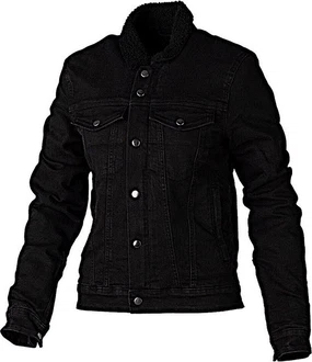 RST Motorradjacke Sherpa Denim Schwarz