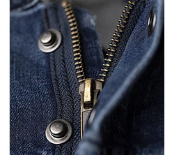 RST Motorradjacke Sherpa Denim Dunkelblau/Hellblau/Blau