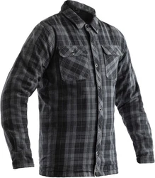 RST Motorradjacke Lumberjack Hemd Schwarz/Dunkelgrau/Grau/Blau