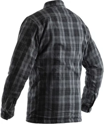 RST Motorradjacke Lumberjack Hemd Schwarz/Dunkelgrau/Grau/Blau