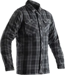 RST Motorradjacke Lumberjack Hemd Schwarz/Dunkelgrau/Grau/Blau