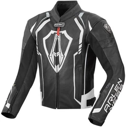 Arlen Ness Motorradjacke Track Grau/Weiß/Schwarz
