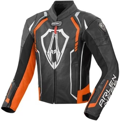 Arlen Ness Motorradjacke Track Orange/Grau/Rot