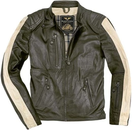 Motorradjacke Vintage Motorrad Lederjacke